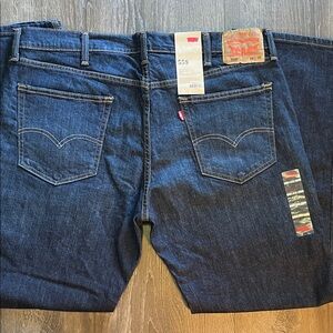 NWT* Levi's Strauss & Co. Jeans 559 Relaxed Straight Fit Men's Dark Indigo 38x30